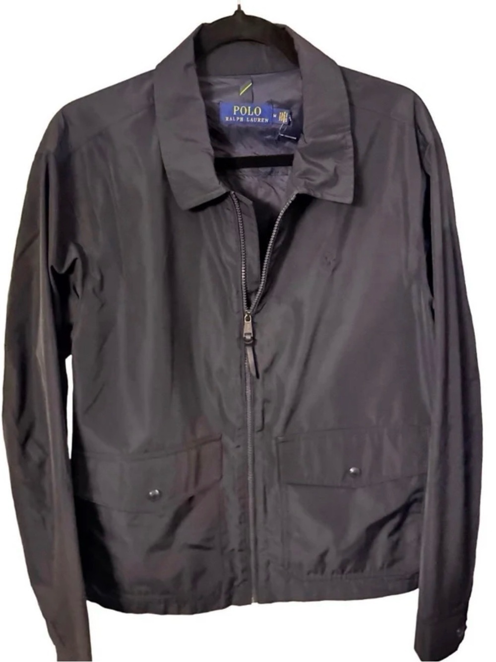 Polo Ralph Lauren Clybourn Jacket Water Repellent Windbreaker Navy Sz M NWOT